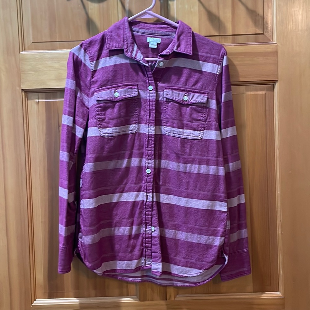 J Crew Pink Button Down